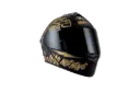 MOTO GP FEAR NOTHING MATTE BLACK/GOLD MATT  BLACK