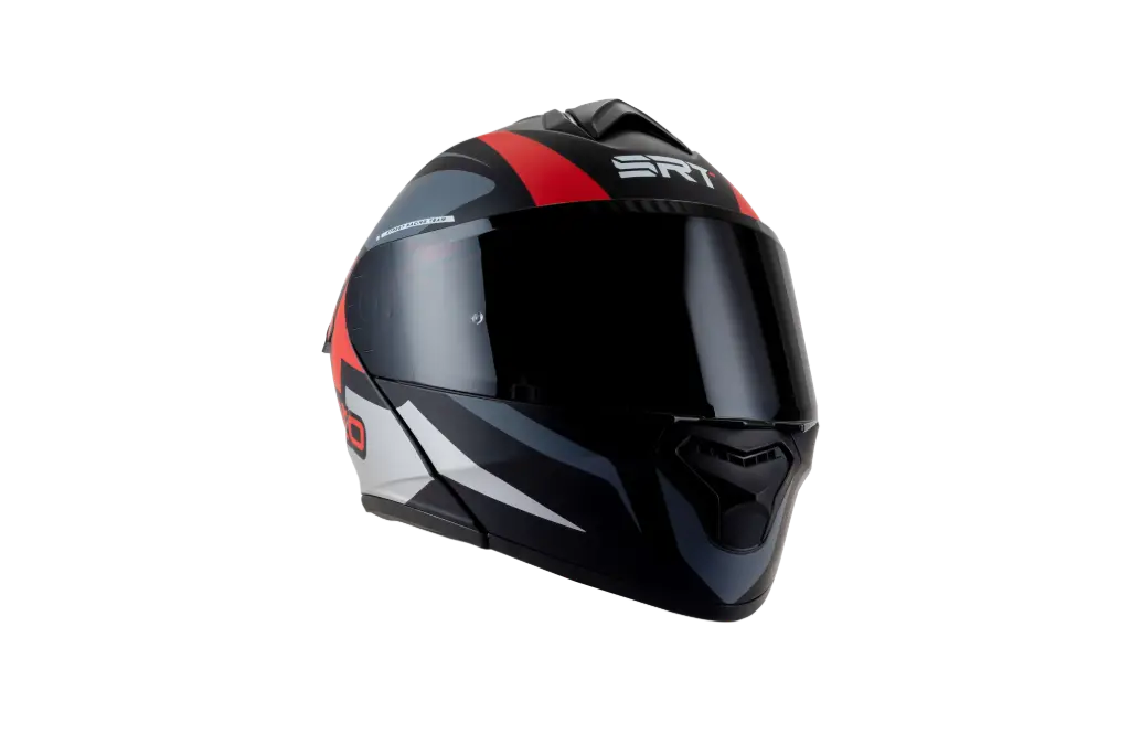 MOTO GP RACE MATTE BLACK/ORANGE MATTE BACK