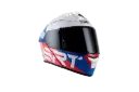 MOTO GP 100 MATTE WHITE/BLUE/RED